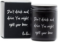 Lulu Candles | Mahogany Teak | Funny Gifts Scented Soy Jar Candle | Hand Poured by LULUCANDLES