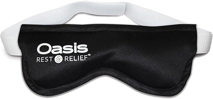 OM8000 - Oasis Rest & Relief® Hot and Cold Therapy Adjustable Eye Mask | - Image 2