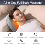 Back & Neck Massager with Heat for Pain Relief, 3D Deep Kneading Massage - Image 2
