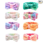 8 Pack Spa Headbands, Microfiber Face Wash Headbands by TIOSRU