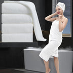 Extra Large Bath Towel Set of 4, Oversized Bath Sheet Super Soft Highly by MAGGEA