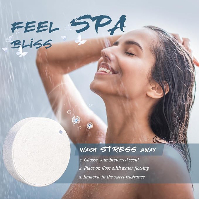 Shower Steamers Aromatherapy, 8% Natural Essential Oils, Women/Men Spa Steamer - Image 4