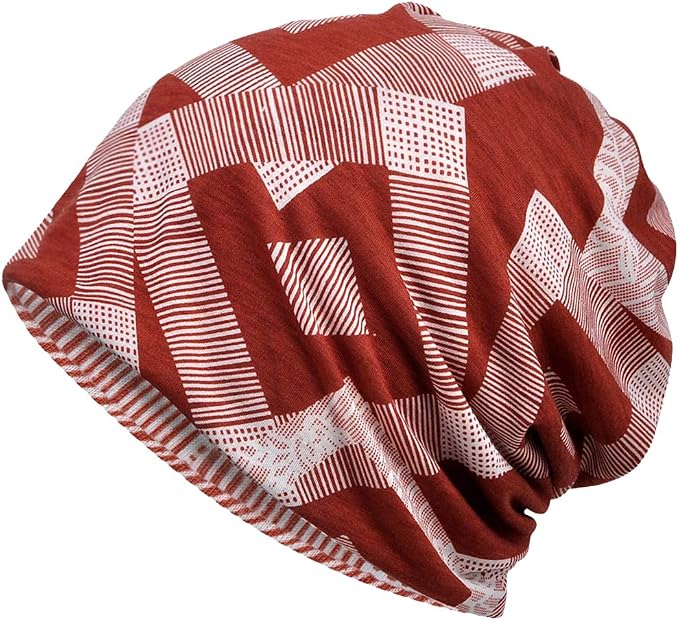 Women's Summer Beanie for Men Hat Boho Hats Adult Dwarf Hats Chemo Cap Cancer - Image 3