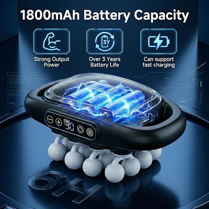16-Head Deep Tissue Body Massager - Image 9