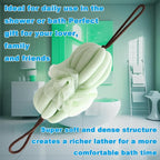 Large 85g Green Bath Loofah Sponge Loofa Luffas Shower Puff Pouf Ball - Image 5