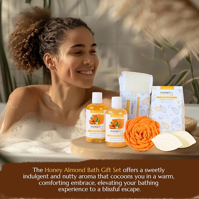 Bath Spa Gift Basket, Bath & Body Gift Set - Image 4