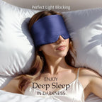 Zenssia 100% Mulberry Silk Sleep Mask Eye Mask - Image 3