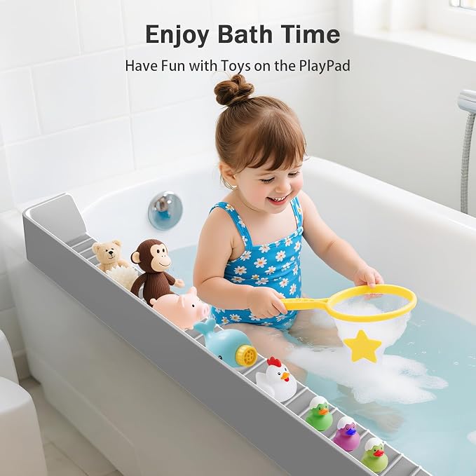 Bathtub Splash Guard PlayPad Shelf Area - Image 2