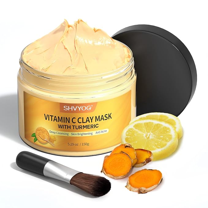 SHVYOG Turmeric Vitamin C Clay Mask by SHVYOG
