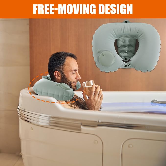MABOZOO Inflatable Bath Neck Pillows - Image 8