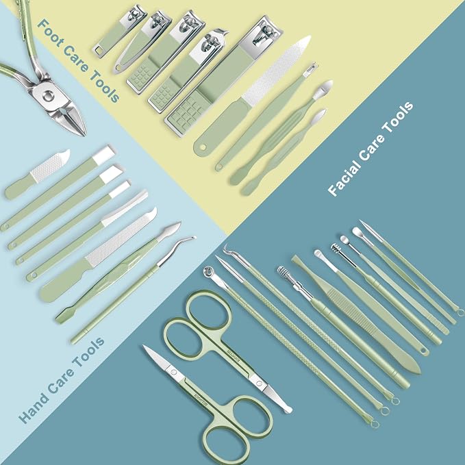 30 in 1 Manicure kit Personal Care Men's Accessories, Professional Nail Kit - Image 4