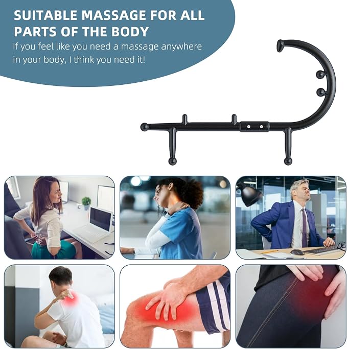 KEINE MARKE Back and Neck Massager Trigger Point Massage Tools Massage Cane - Image 4