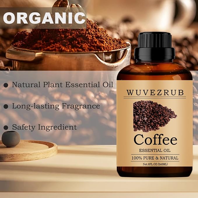 Coffee Essential Oils, 240ML Pure and Natural Essential Oil - Image 4
