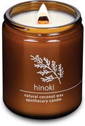 Hemlock Park Crackling Wood Wick Candle Handcrafted by HemlockPark
