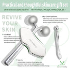 LeMeeOly 2Pcs Gua Sha Facial Tools Stainless Steel, Detailer GuaSha Set - Image 2