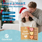 ORIENTLEAF Bath Bombs for Women, Stocking Stuffers, Bath Bombs Fruit Scented - Image 5