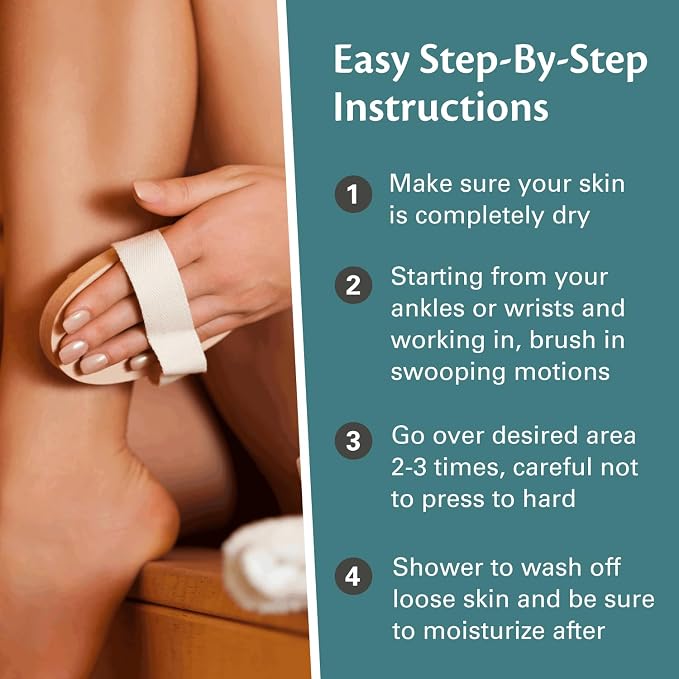 Firm Dry Brush & Shower Brush for Body - Image 7