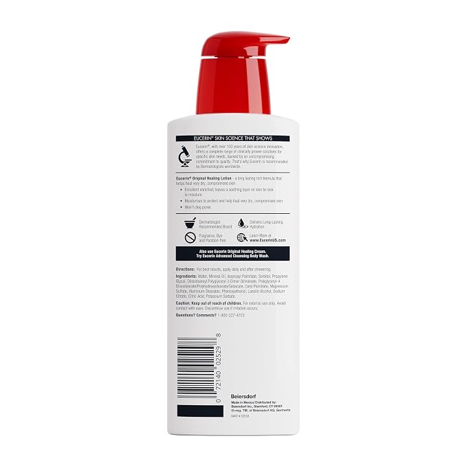 Eucerin Original Healing Rich Body Lotion - Image 3