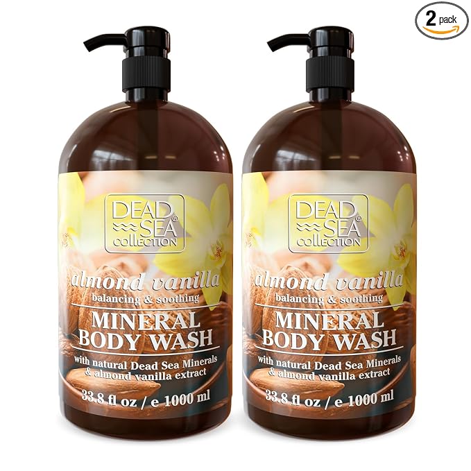 Dead Sea Collection Almond Vanilla Body Wash by DeadSeaCollection