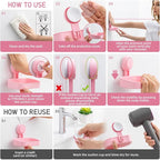 LEVERLOC Soap Dish Holder for Shower Suction Cup Wall Mounted Self Draining - Image 5