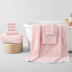 REDKISS Soft Bath Towel Sets 8-Piece, Microfiber Quick Dry & Absorbent - Image 2