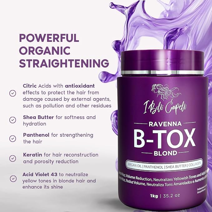 I Belli Capelli Ravenna Hair B-tox Treatment - Image 4