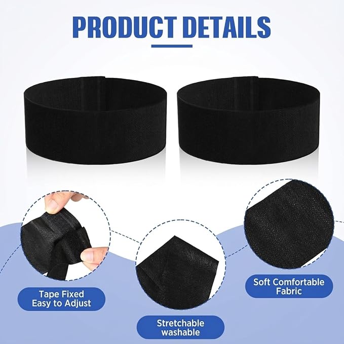 Waydress 140 Pieces Disposable Spa Facial Headbands - Image 3