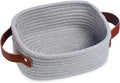 ABenkle Small Storage Basket, Mini Rope Woven Baskets, Cute Shelf Closet by ABenkle