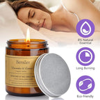 Lavender Lemon Scented Candles, Lavender Candles - Image 3
