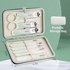 Manicure Set, Portable Mini Manicure and Pedicure Kit, Travel Grooming Nail Kit - Image 7