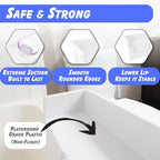 Tub Topper® Bathtub Splash Guard & Bath Shelf - Image 6