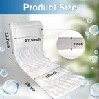 EMMTEEY Full Body Bath Pillow for Tub, Bathtub Pillow for Head and Neck Support - Image 4