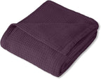 Sweet Home Collection 100% Fine Cotton Blanket Luxurious Weave Stylish Design - Image 2