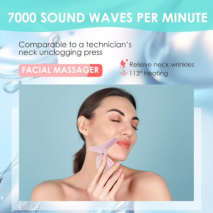 Facial Massager Red-Light-Therapy-for-Face and Neck, Face  culpting Wand - Image 6
