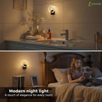 L LOHAS LED Night Lights Plug into Wall, 2 Pack Plug in Night Lights - Image 6