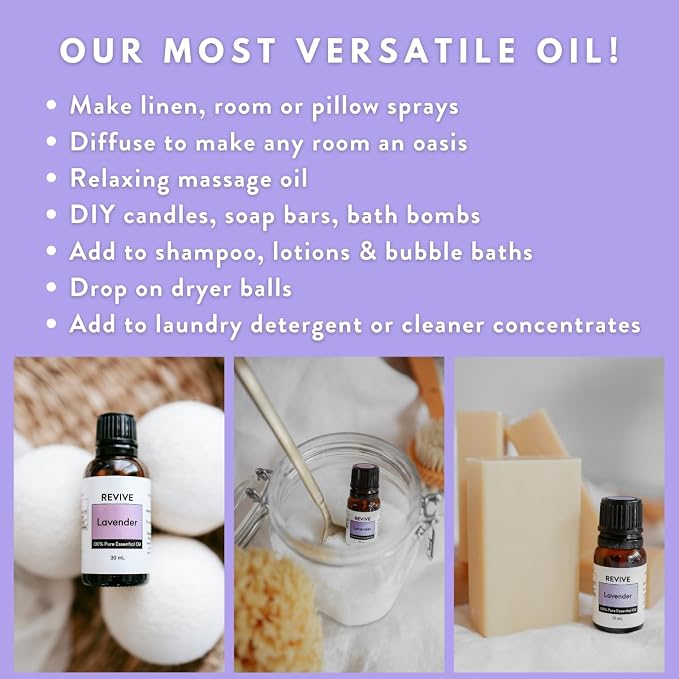 Lavender Essential Oil 120ml by Revive Essential Oils - Image 3