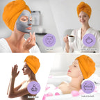 Microfiber Hair Drying Towel Wrap - Image 7