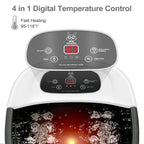 Foot Spa Bath Massager with Heat Bubbles and Vibration Massage and Jets - Image 2