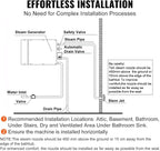 VEVOR Steam Shower Generator, 12 kW, Segmented Heating System - Image 6