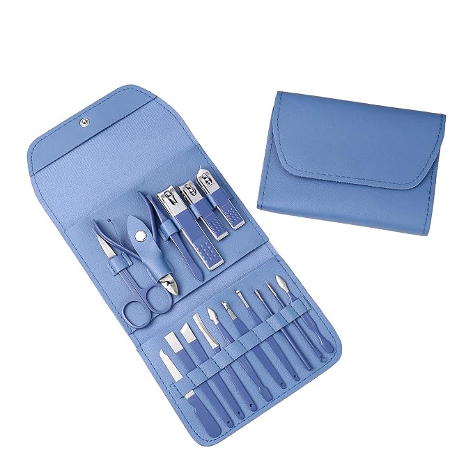 Manicure Set, Nail Clippers, Pedicure Kit, 16 in 1 Professional Grooming Kit by Felico