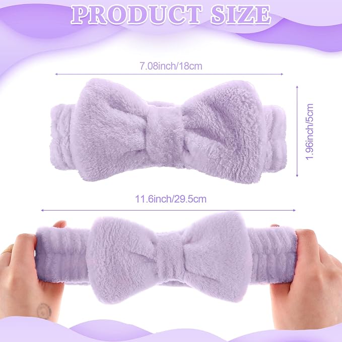 50 Pcs Spa Headband Bulk Spa Sleepover Party Supplies - Image 2