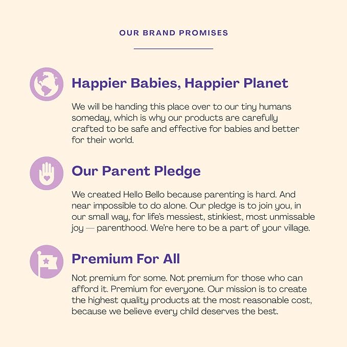 Hello Bello Baby Premium Bubble Bath, Gentle Soft Lavender Scent, - Image 6