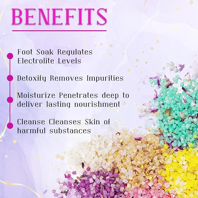 Bath Salts for Women Relaxing, Bath Salts Gift Set, Travel Size - Image 7