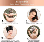 Heat Cap for Deep Conditioning, Ingeware Thermal Cap for Hair Steamer Cap for - Image 3