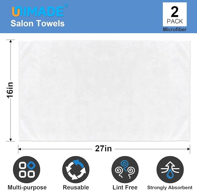 UNIMADE 2 Pack Hand Towels Set - Image 2