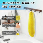 African Net Sponge Authentic Exfoliating Body Scrubber - Image 3