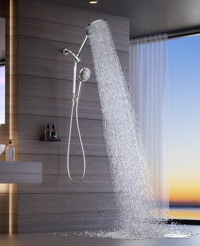 Dual Filtered Handheld Shower Heads Combo, HOPOPRO 15-Mode High Pressure - Image 7
