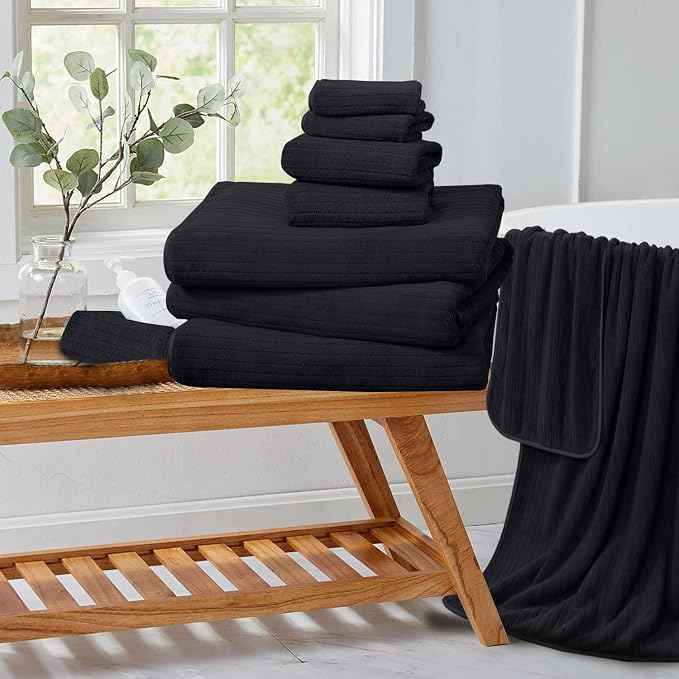 Extra Large Bath Sheet Set of 4, Ultra Soft Fluffy Towel, 35”x 70”Oversized - Image 8