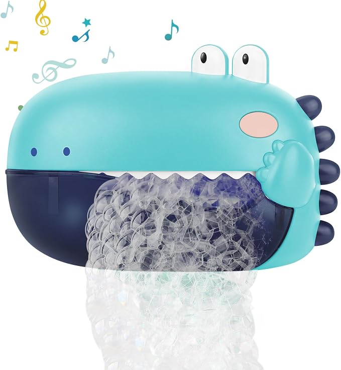 Lehoo Castle Toddler Bath Toys, Bath Bubble Machine, Dinosaur Bath Toys - Image 9