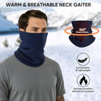 TICONN Neck Gaiter Face Cover Scarf, Neck Warmer Breathable Sun & Wind-proof - Image 3